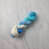 I Would Stay Forever - Hand dyed yarn, blue aqua white grey speckled - Taylor Swift 1989 inspired