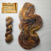 Bibliophile - Hand dyed yarn, Fingering Weight or choose your base dyed to order - grey gold brown