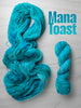 Mana Toast - Hand dyed variegated yarn, Fingering Weight, inspired by Dungeon Crawler Carl book series - aqua and blue teal