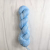 Baby Blue - Hand dyed tonal semi solid yarn - Merino Fingering to worsted pastel light ice blue pastel color