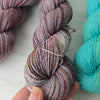 Vegan sock yarn tencel recycled cotton and elastic - 100g each 377 yards each