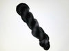 Black tonal solid - Hand dyed yarn
