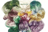 Fade Yarn Set - English Garden Potpourri Harpy- 3 100g skeins of Hand dyed - yarn set