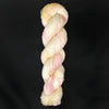 Sweet Music -  Hand dyed variegated yarn -white pastel yellow pink brown sage