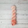 Just Peachy - Hand dyed variegated yarn - Merino Fingering to worsted