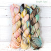 Fade Yarn Set -Girl Power - Bubblegum Babe Flower Girl Earth Mama - three 100g skeins of Hand dyed - yarn set