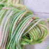 Watermelon Sugar - Hand dyed variegated speckled yarn - Merino Fingering to worsted