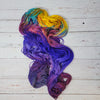 Lalotai - Hand dyed yarn - SW Merino 100g - Choose your base - knitting crocheting weaving quick knit - black purple magenta yellow green