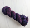 Berry Seduction - Hand dyed yarn - SW Merino Fingering Weight dark red purple blue black plum