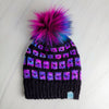 Mermaid Hair -  Hand dyed variegated yarn - hot pink blue purple