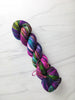 Everything Changed Me - Hand dyed Variegated yarn -  Fingering to bulky-  magenta purple teal turquoise yellow rainbow