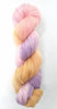 Sweetie Pie - Hand dyed yarn - Merino Fingering pastel pink purple caramel