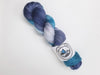 Arctic - Hand dyed yarn - teal blue grey gray