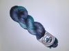 Arctic - Hand dyed yarn - teal blue grey gray