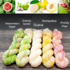 Honeydew - Hand dyed variegated speckled yarn - Merino Fingering to worsted