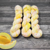 Honeydew - Hand dyed variegated speckled yarn - Merino Fingering to worsted
