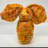 Then the Sun Comes Up - Hand dyed Variegated yarn -  Fingering to bulky-  orange rainbow  - Transformation Series