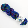 Bobbles - Hand dyed yarn - Hand painted yarn blue red green black