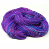 Bornite - Hand dyed yarn - purple blue magenta pink