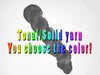 Custom tonal solid - Hand dyed yarn- message us with color choice