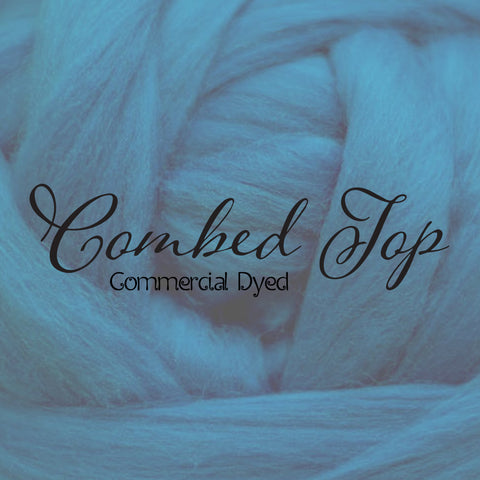 Combed Top - Commercial Dyed