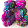 Ready to ship- extra bulky single ply SW Merino 150g 90 yards ultra soft pink magenta green brown blue purple