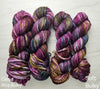 Moria - Hand dyed yarn - LOTR yarn colors dark brown green red blue grey