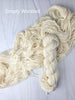 Undyed Yarn - Simply Worsted - 4-ply 100g skein, white extra soft superwash merino wool