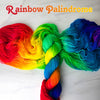 Rainbow Palindrome - Hand dyed variegated yarn -roygbiv pride yarn LGBTQ