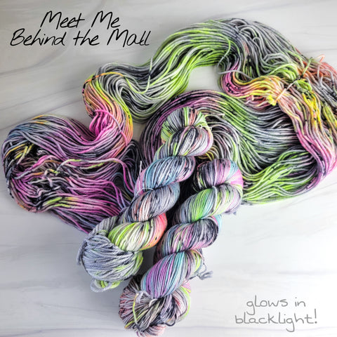 Just the Tip- customizable Hand dyed Assigned color pooling yarn