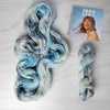 1989 - Hand dyed yarn, light blue grey white - Taylor Swift inspired