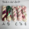 SALE lot C7 - Ready to ship yarn - SW Merino blend yarn - 100g each