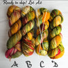 SALE lot A2 - Ready to ship yarn - SW Merino blend yarn - 100g each