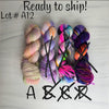 SALE lot A12 - Ready to ship yarn - SW Merino blend yarn - 100g each