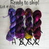 SALE lot A16 - Ready to ship yarn - SW Merino blend yarn - 100g each