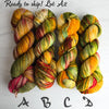 SALE lot A2 - Ready to ship yarn - SW Merino blend yarn - 100g each