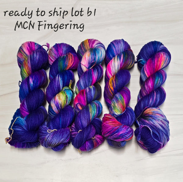 SALE lot B1 - Ready to ship yarn - SW Merino blend yarn - 100g each