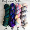 SALE lot B5 - Ready to ship yarn - SW Merino blend yarn - 100g each