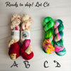 SALE lot C8 - Ready to ship yarn - SW Merino blend yarn - 100g each