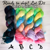 SALE lot D2 - Ready to ship yarn - SW Merino blend yarn - 100g each