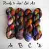 SALE lot A3 - Ready to ship yarn - SW Merino blend yarn - 100g each