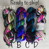 SALE lot E15 - Ready to ship yarn - SW Merino blend yarn - 100g each