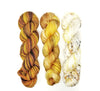 Fade Yarn Set - Honey Hive Hidden Temple Banana Breakfast-  3 100g skeins of Hand dyed