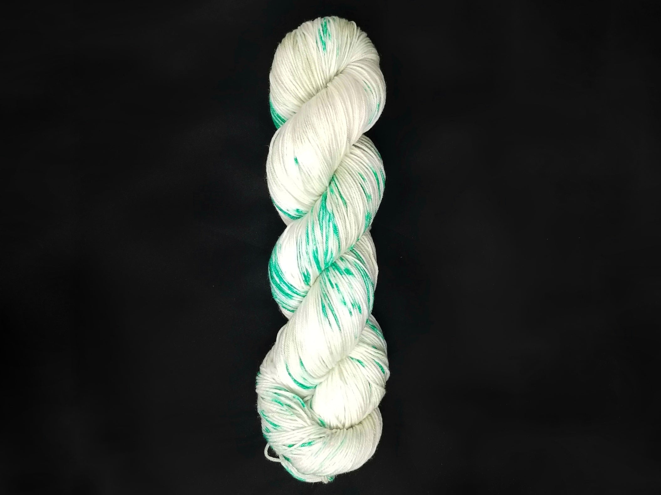 Hand dyed yarn, Colourway: Sage