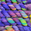 Lalotai - Hand dyed yarn - SW Merino 100g - Choose your base - knitting crocheting weaving quick knit - black purple magenta yellow green