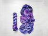 Amethyst -  Hand dyed variegated yarn -purple blue violet