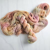 Autumn Rainbow-  Hand dyed yarn - SW Merino Fingering Weight 400+ yards pastel rainbow autumn colors