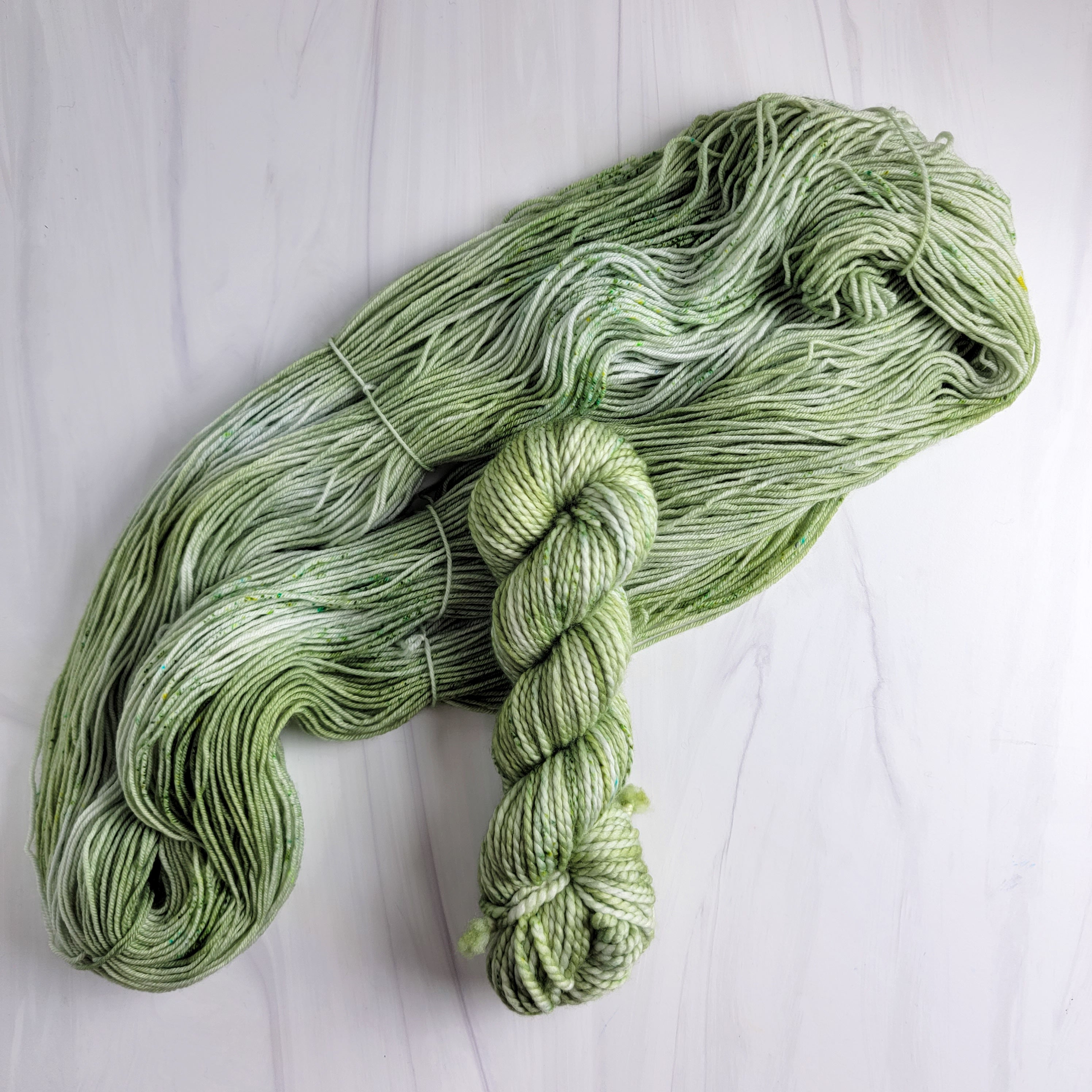 Cotton Worsted Yarn SAGUARO Clean Cotton #4 Weight 75g 131yd Crochet Sage  Green