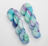 Fairywinkle - Hand dyed yarn - SW Merino Fingering Weight 438 yards