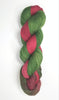 Holly Wreath - Hand dyed variegated yarn - Merino Fingering to worsted
